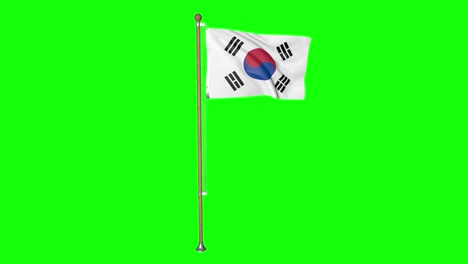 초록색 스크린 남한  ⁇ 발과  ⁇ 발 기둥