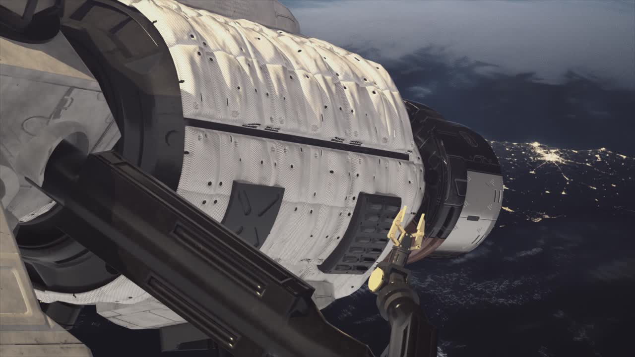 Spacecraft in Orbit