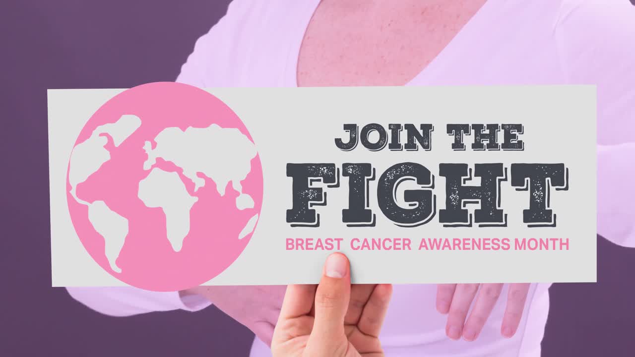 백인 여성에 대한 유방암 인식 텍스트의 애니메이션