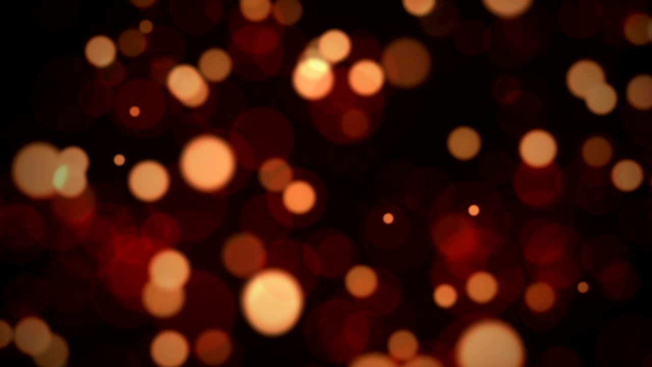 animación de fondo de bokeh abstracto