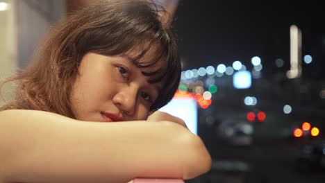 Asian girl, lethargic, restlessness, boredom, disinterested, apathetic