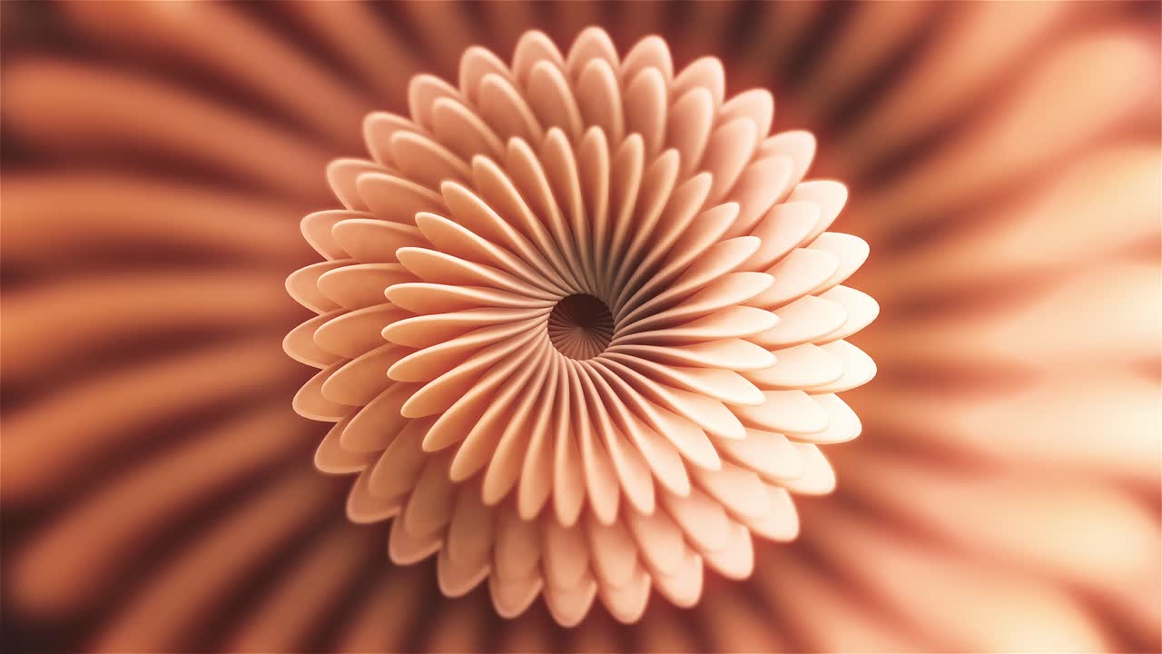 patrón espiral 3d abstracto