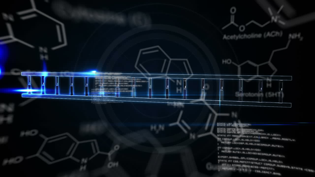dna 헬릭스 조립의 그림