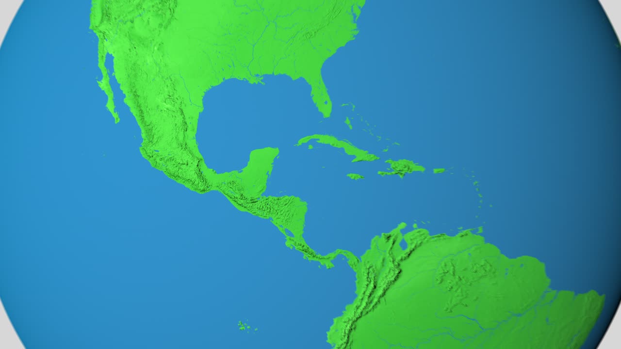 hacer zoom en el mapa 3d de belice