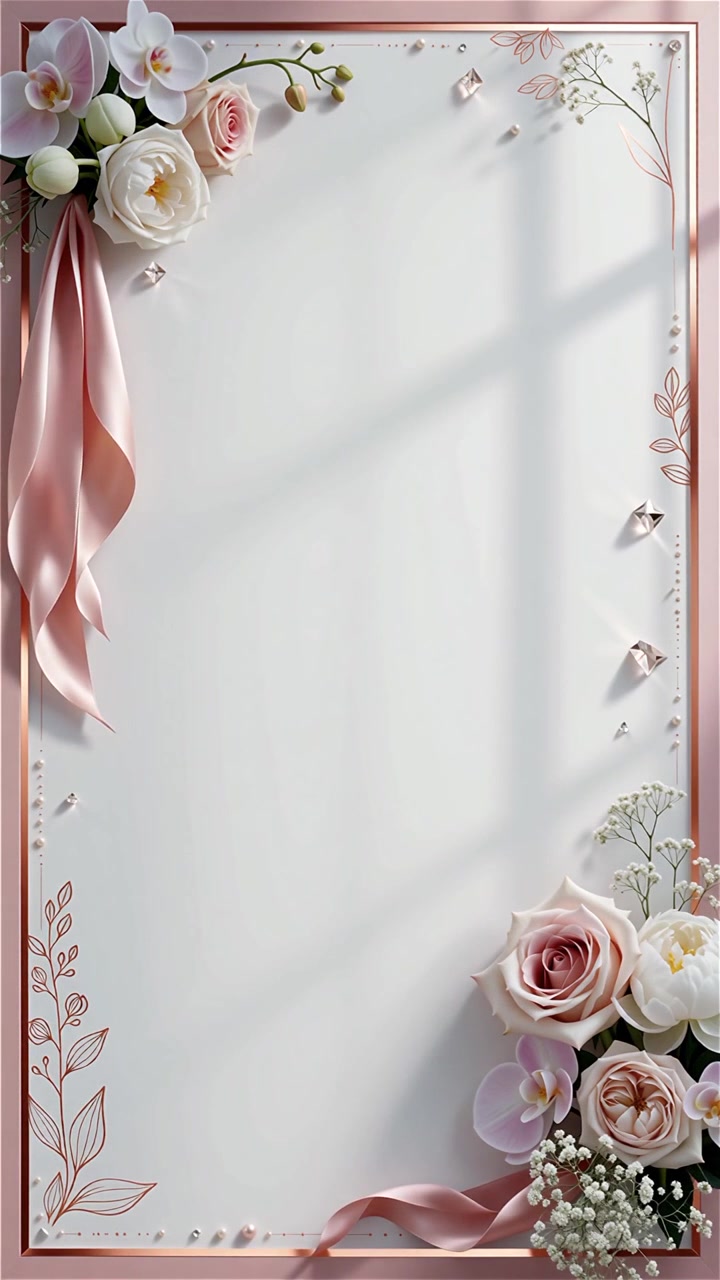 Minimalist Luxury Wedding Invitation Background
