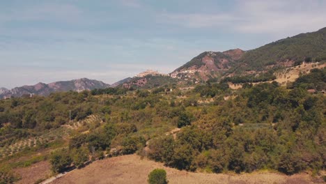 Drone-flying-over-an-old-Italian-town