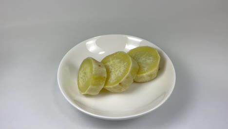 patatas dulces en rodajas
