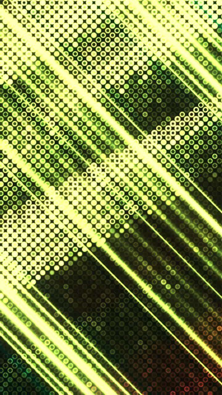 Abstract Glowing Lines and Dots Background