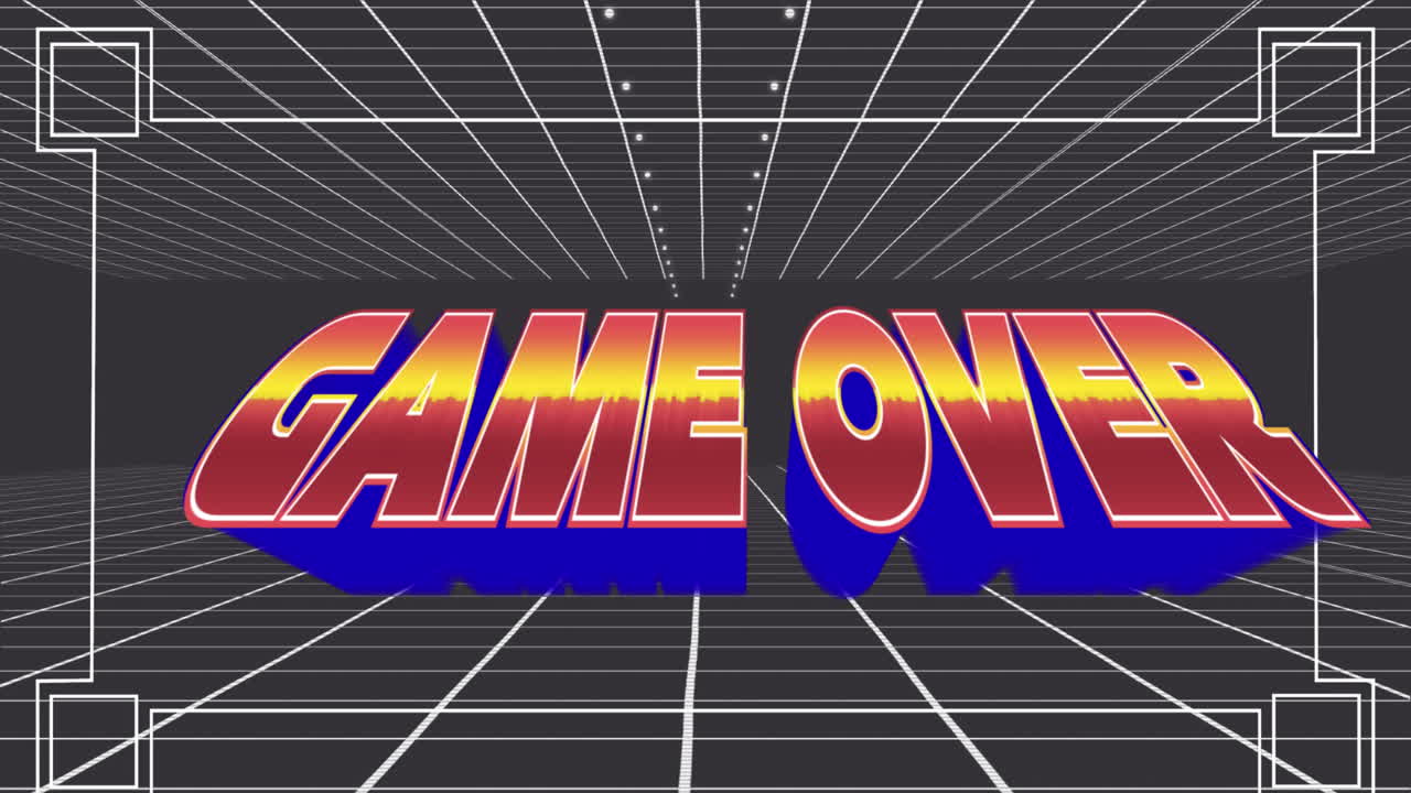 시작 텍스트와 미래의 배경