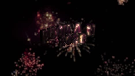 buon anno 2028 loop 4k