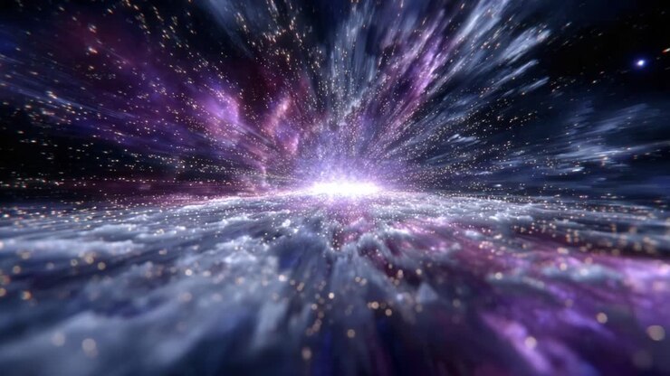 A Journey Through the Cosmic Vortex: Exploring the Wonders of Space as Stars and Galaxies Emerge in a Captivating Multicolor Light Display
