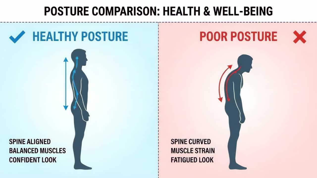 Posture Comparison: Health and Well-being