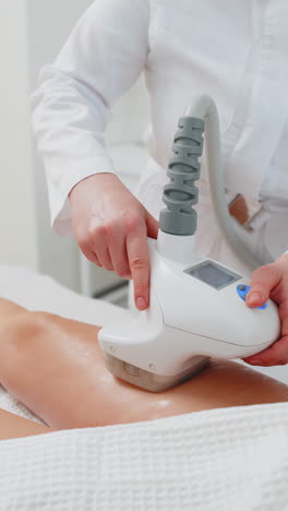 rf body treatment session