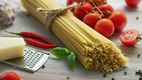 ingredients for cooking pasta