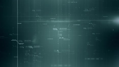 futuristic matrix data simulation hud background