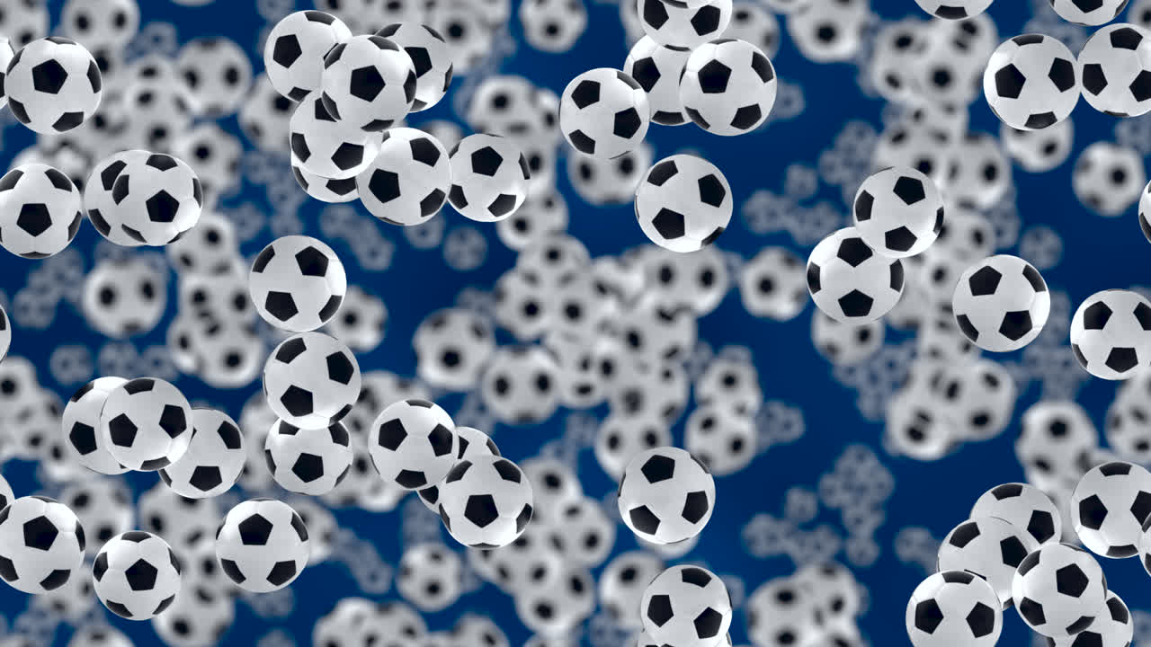 el fondo de la pelota de fútbol es un remolino de azulejos
