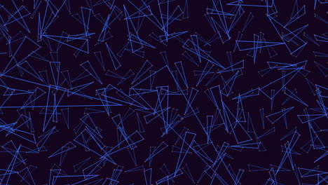 abstract blueprint dynamic blue and black lines on dark background