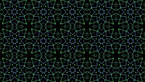 blue and green thin lines decorative mosaic animated pattern. simple motion graphic background concept