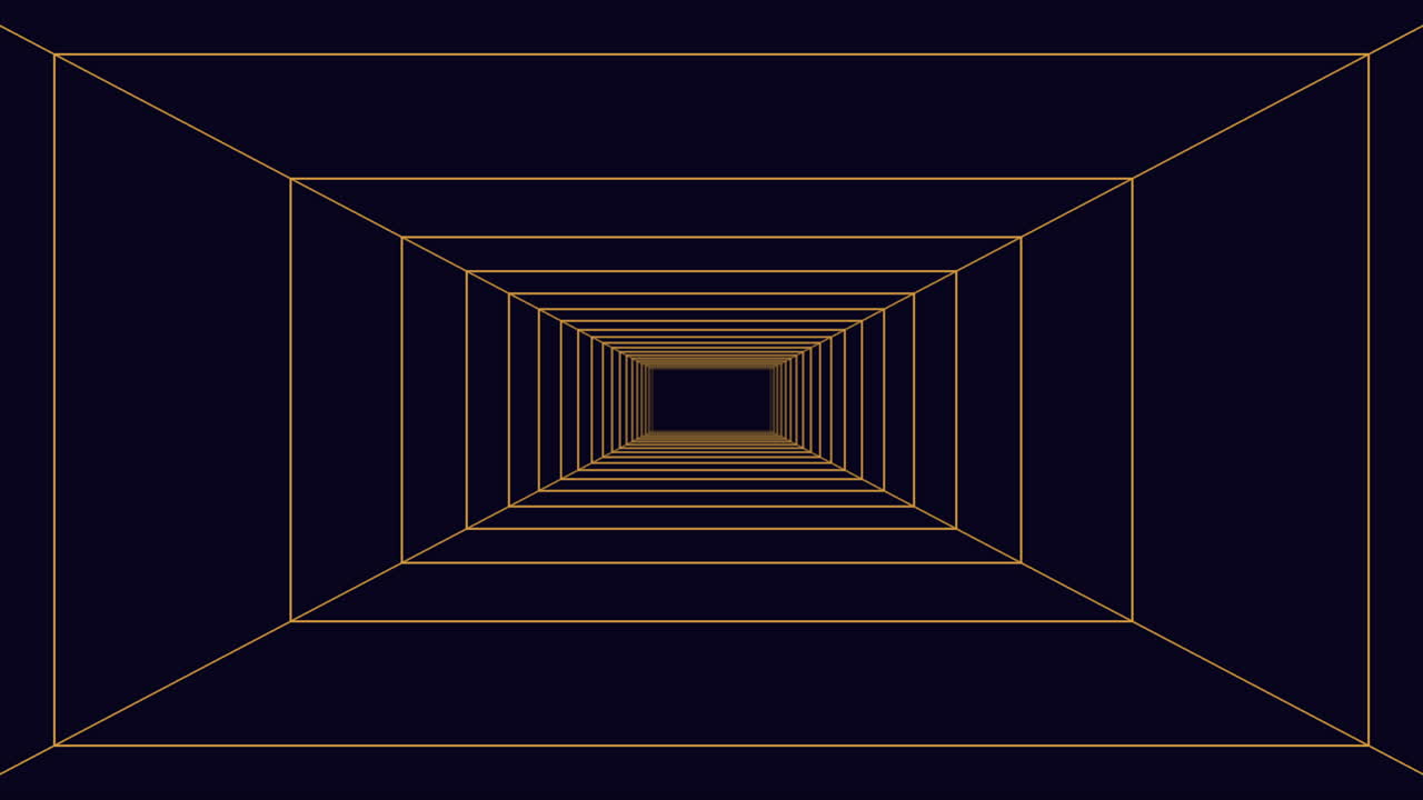 검은색과 금색의 사각형이 서로 혀서 매혹적인 시각적 패턴을 만니다.