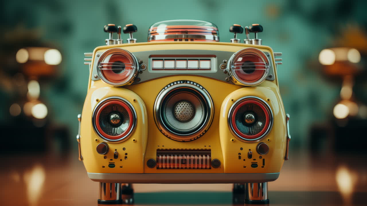 ai로 만든 vr 헤드을 가진 기술 비즈니스 여성