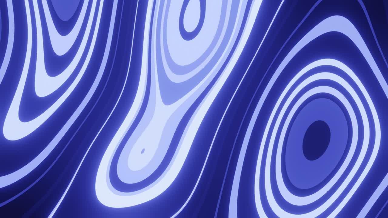 Looping motion. Abstract neon rings chaos pattern, concept of limitless background. Macro world, bacteria and cells. Parallel Universe. Background for banner and post.