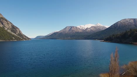 Aerials-of-the-Andes-and-natural-scenic-beauty-of-Lago-Nahuel-Huapi-Bariloche-Argentina-3