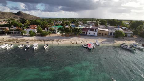 coastal village in the caribbean