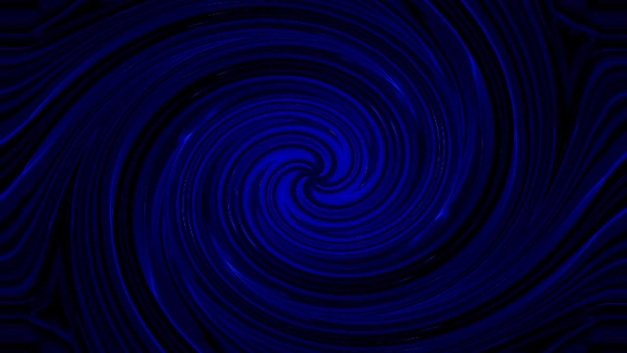아름다운 다채로운 프랙탈 라인 독특한 파란 원 패턴 운동 배경