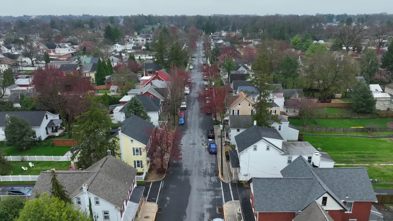 Zona residenziale suburbana negli USA