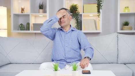el hombre con el problema del olvido.