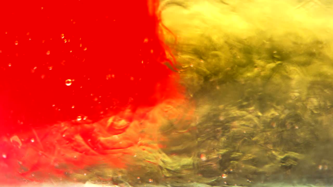 flujo de gel líquido