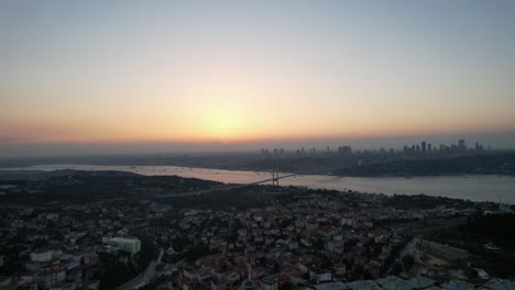 istanbul bosphorus in city