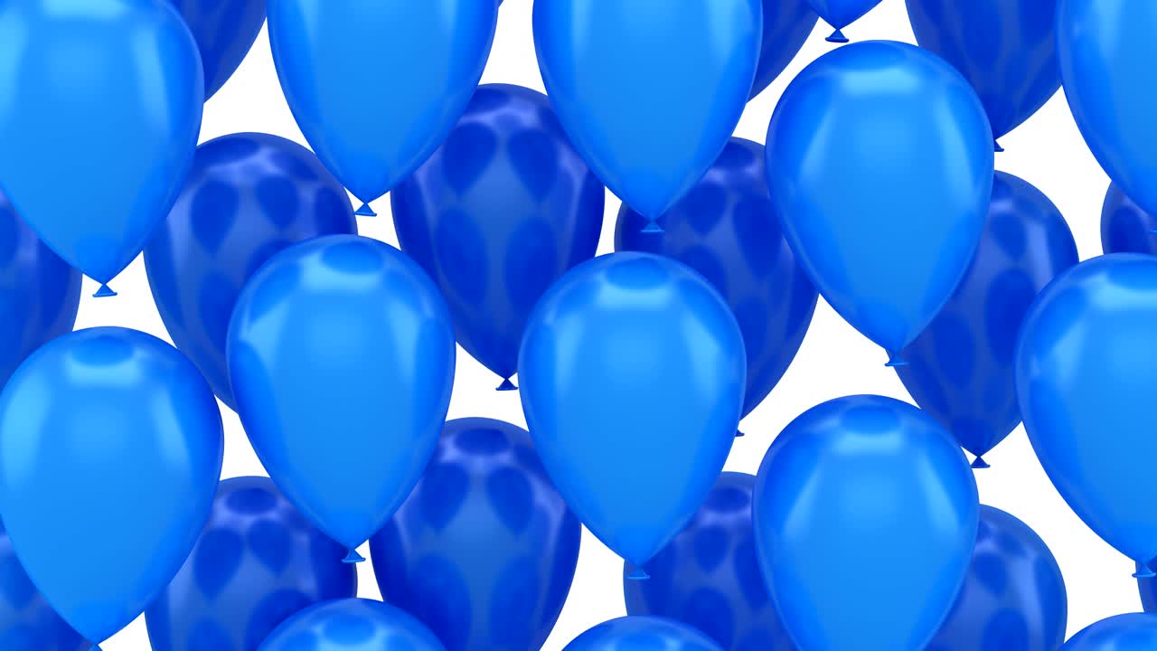 los globos que vuelan hacia arriba