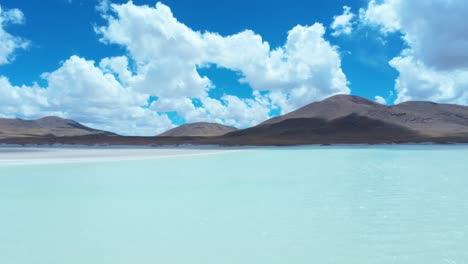 salar de aguas calientes and piedras rojas near san pedro de atacama in chile, south america