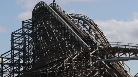 sequence of a roller coaster ride over time