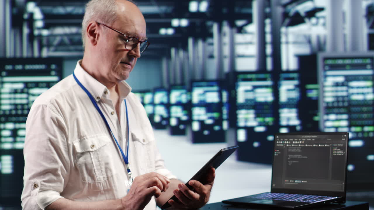 Expert running code in data center