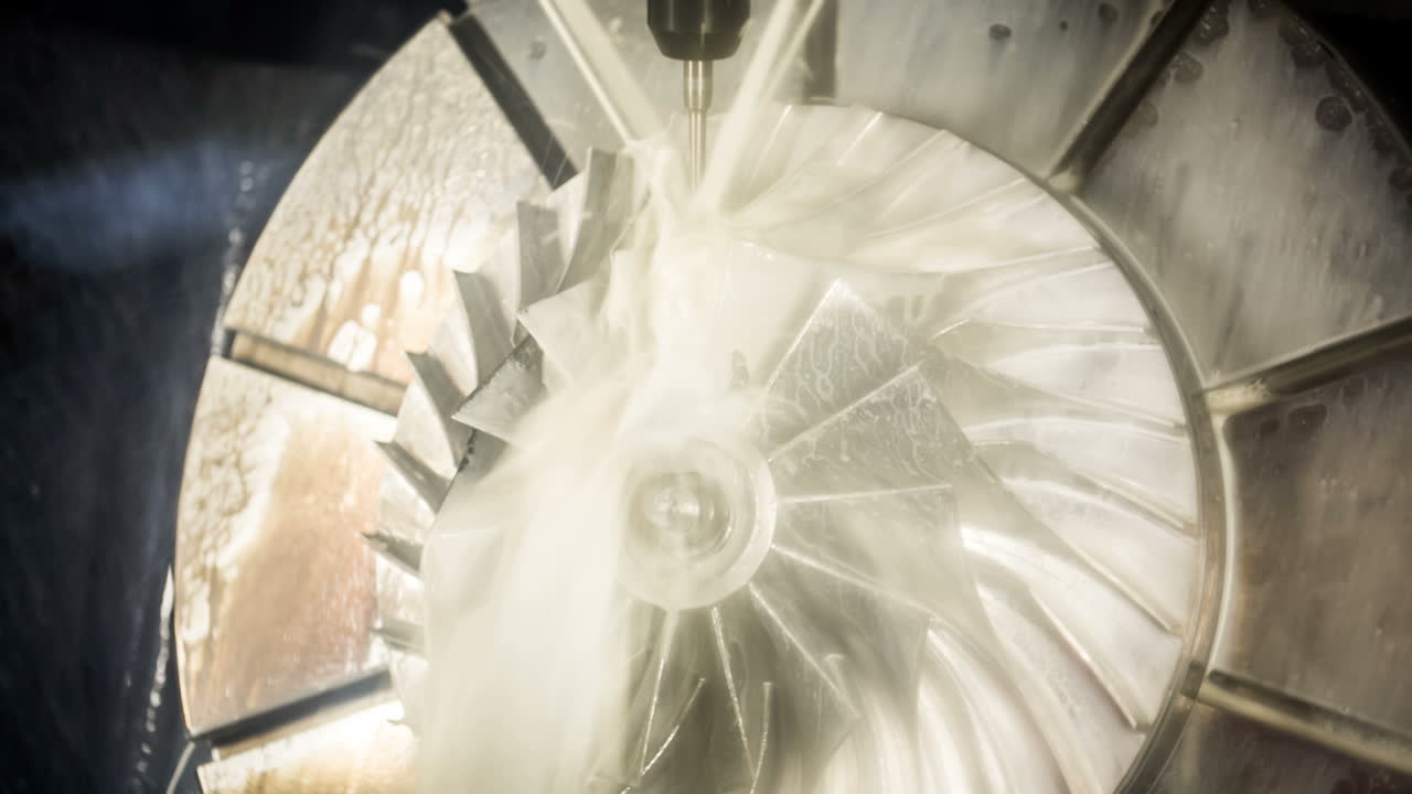 금속 가공 cnc 밀링 머신.