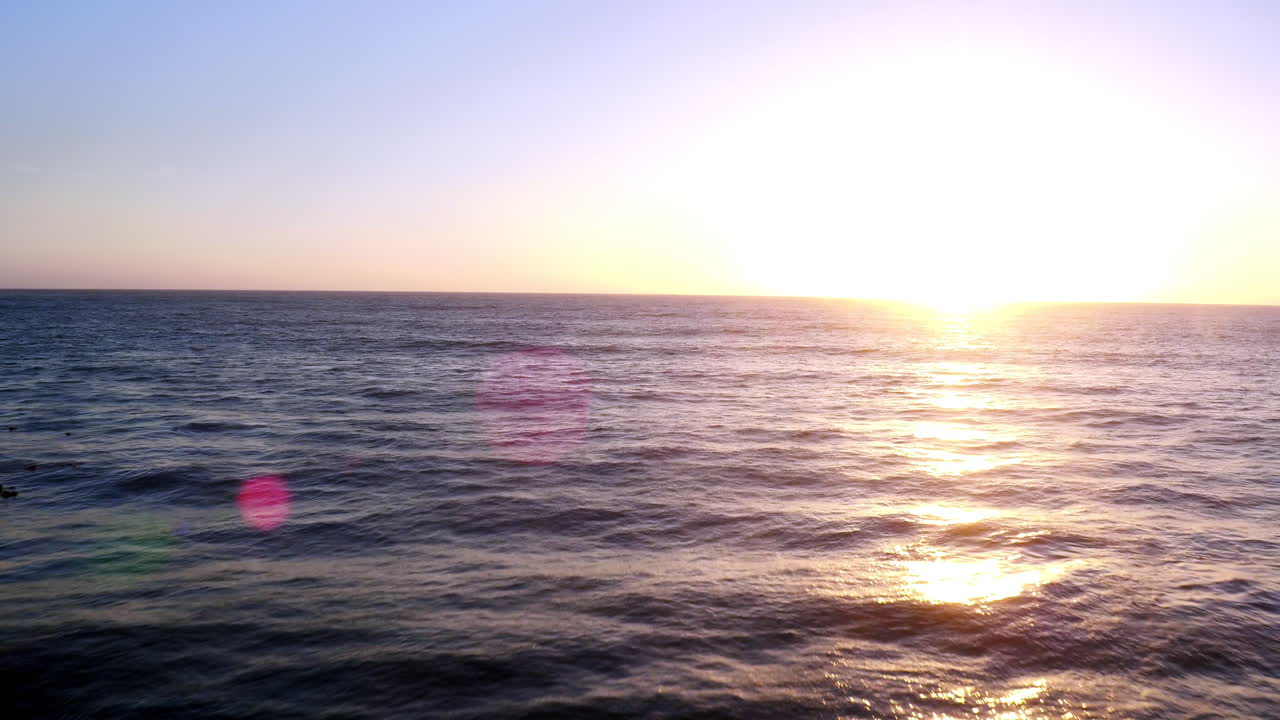 바다의 아름다움은 끝이 없습니다.