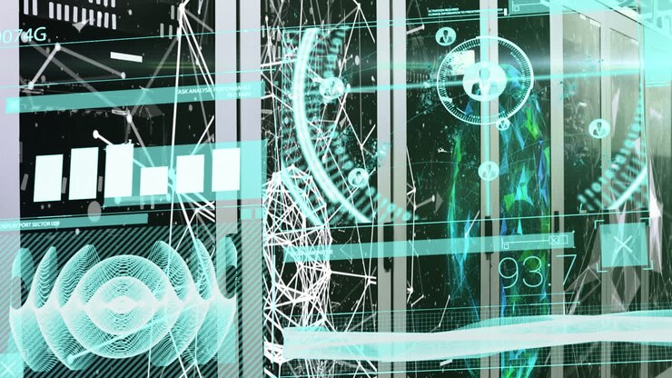 Animation of diverse data processing over servers