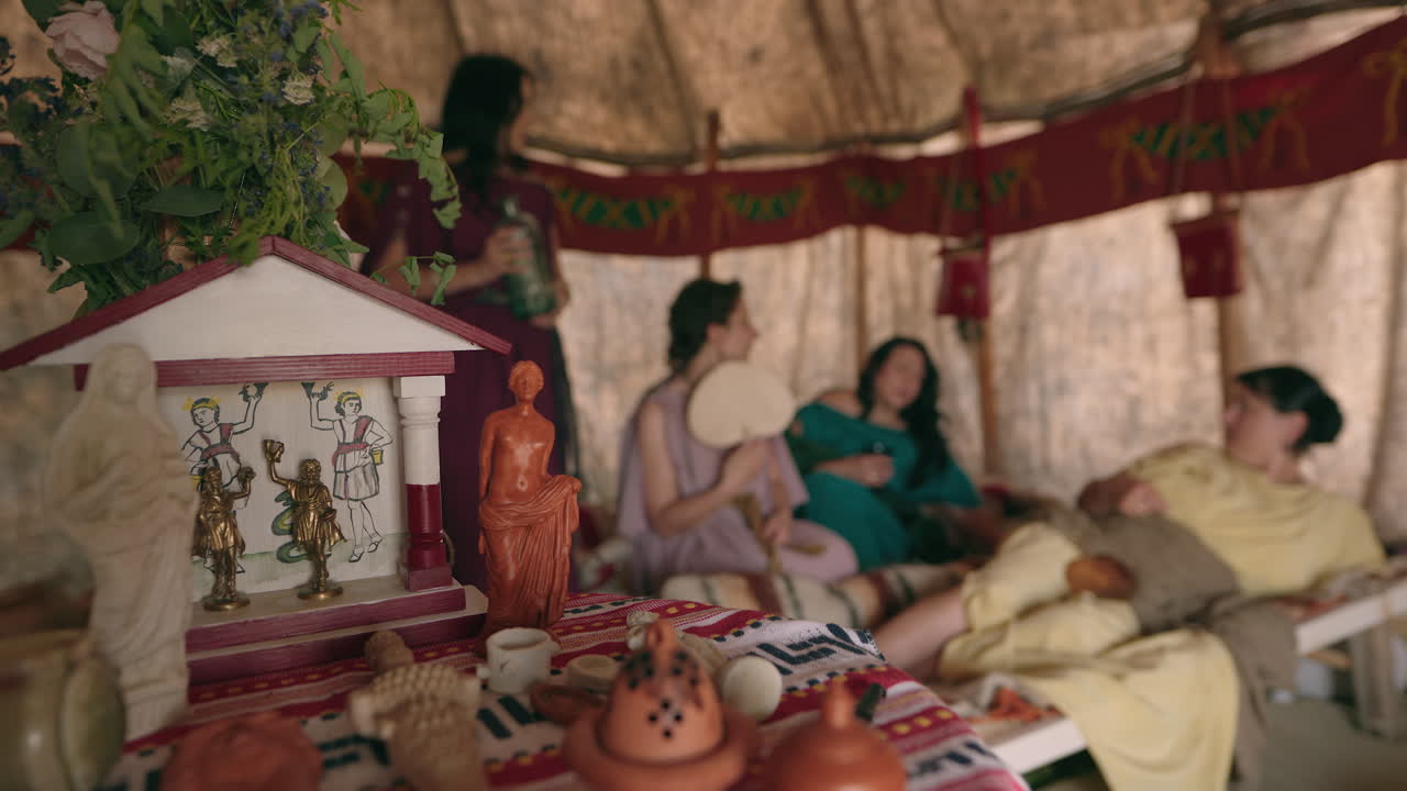 Ancient Roman Women's Gathering