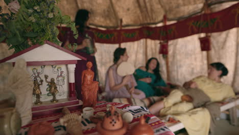 ancient roman women's gathering