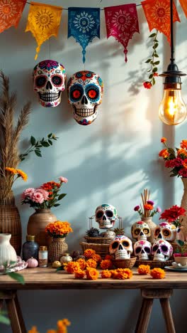 day of the dead decor at home