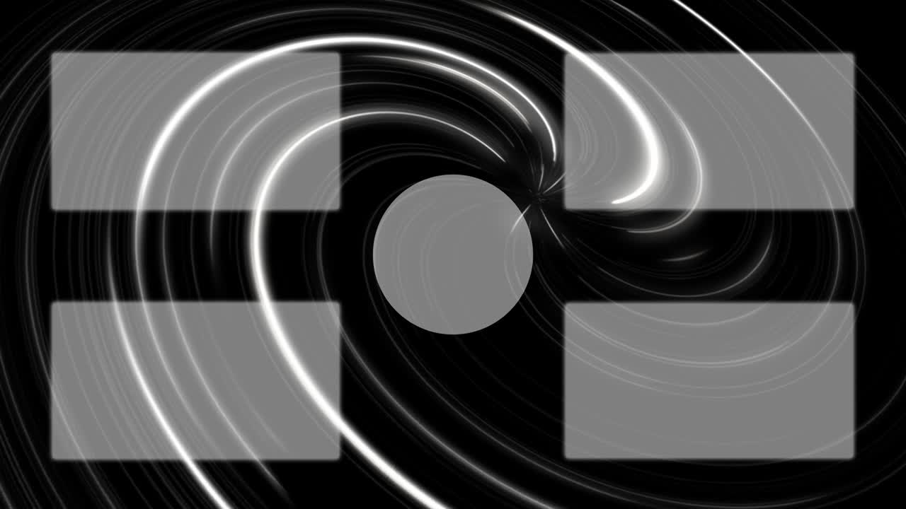 보르텍스 네온 엔드 카드 엔딩 스크린 모션 그래픽