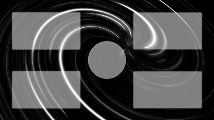 Vortex neon end card ending screen motion graphics