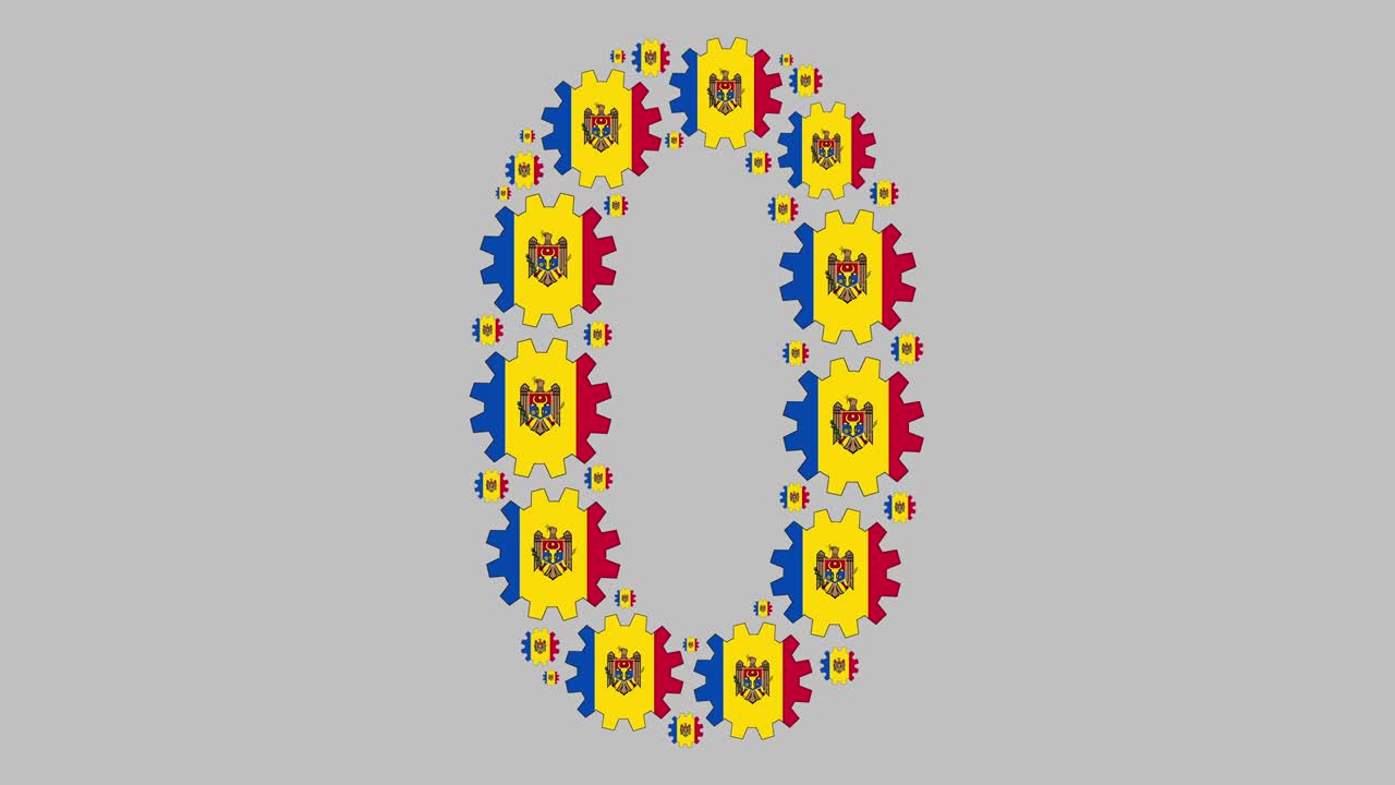 número moldavo cero