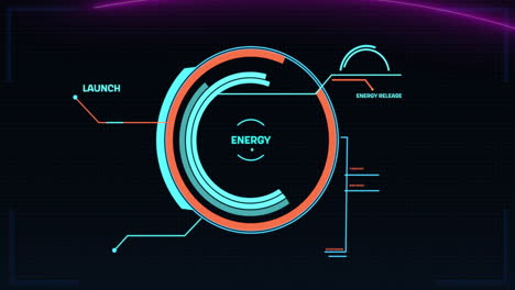 Animation-of-network-of-connections-with-scope-scanning-over-neon-lines