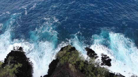 Fly-out-over-MacKenzie-forest-looking-towards-pacific-ocean-with-rocks-and-vegetation