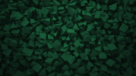 movimiento verde oscuro triángulos formas 2