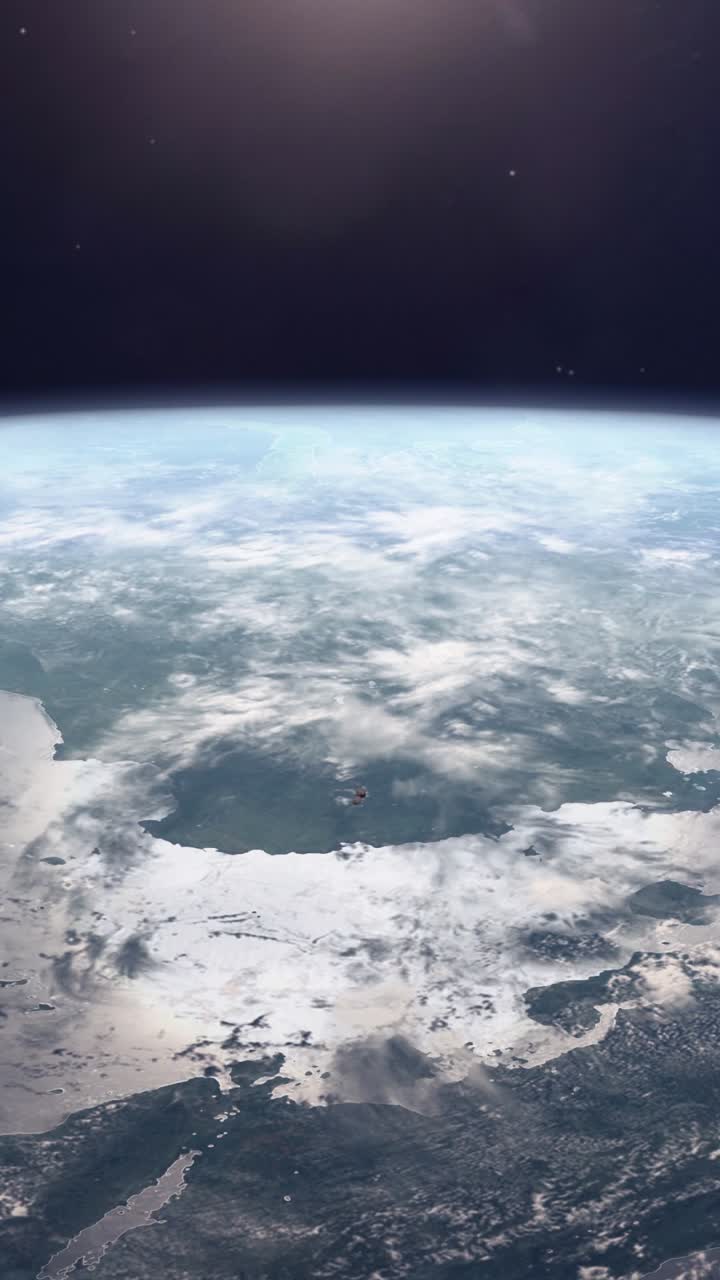 Asteroid Approaching Earth: A Dramatic View from Space