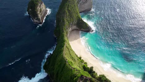 a flight over this little piece of paradise on the tropical island nusa penida